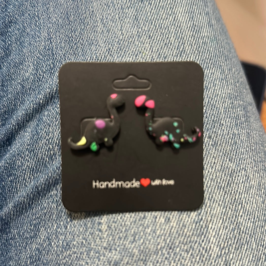 Brontosaurus Stud Earrings