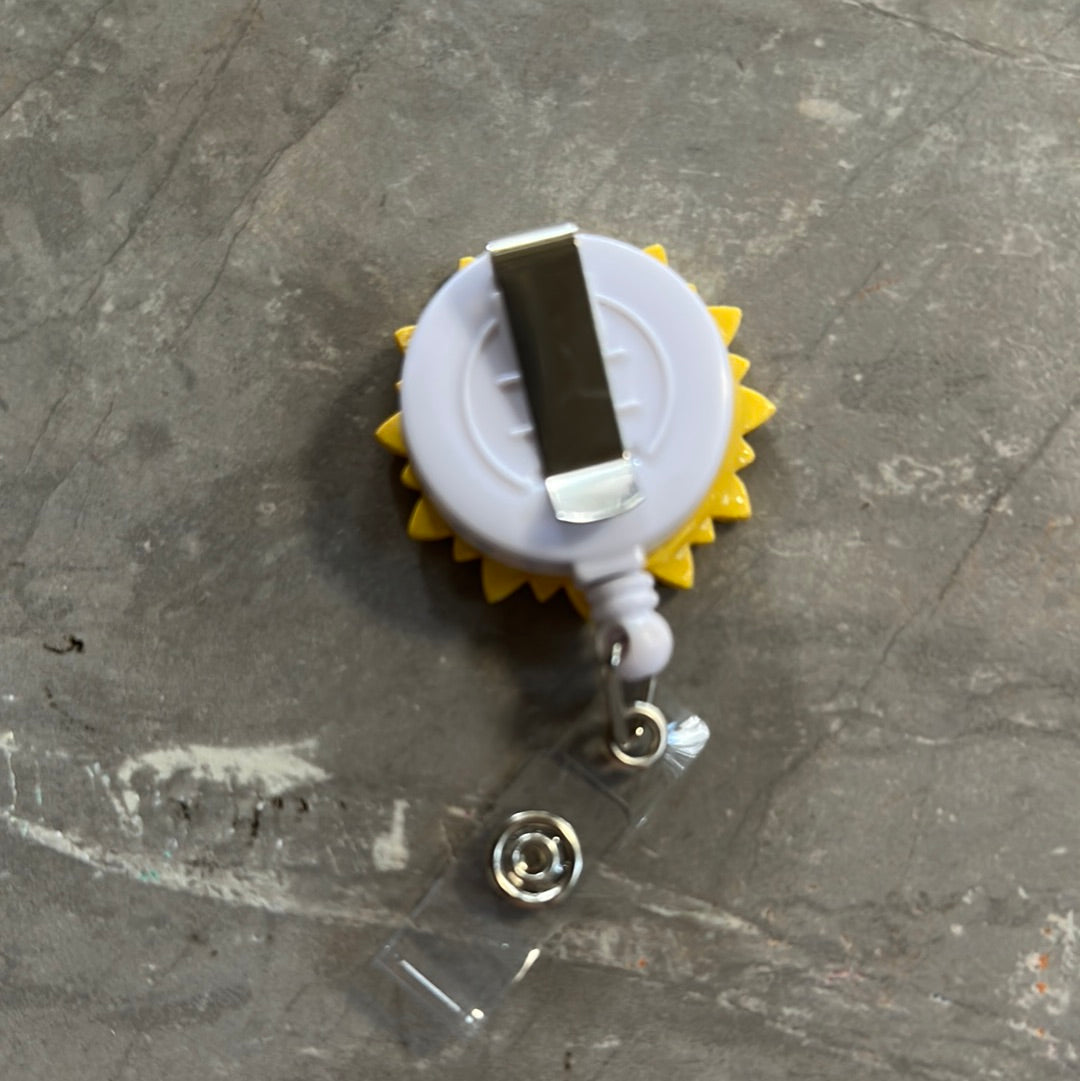 Sun Flower Badge Reel - Beautiful Disaster