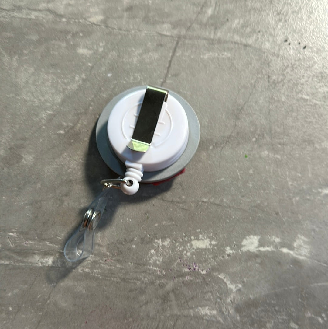 Bite Me Badge Reel - Beautiful Disaster