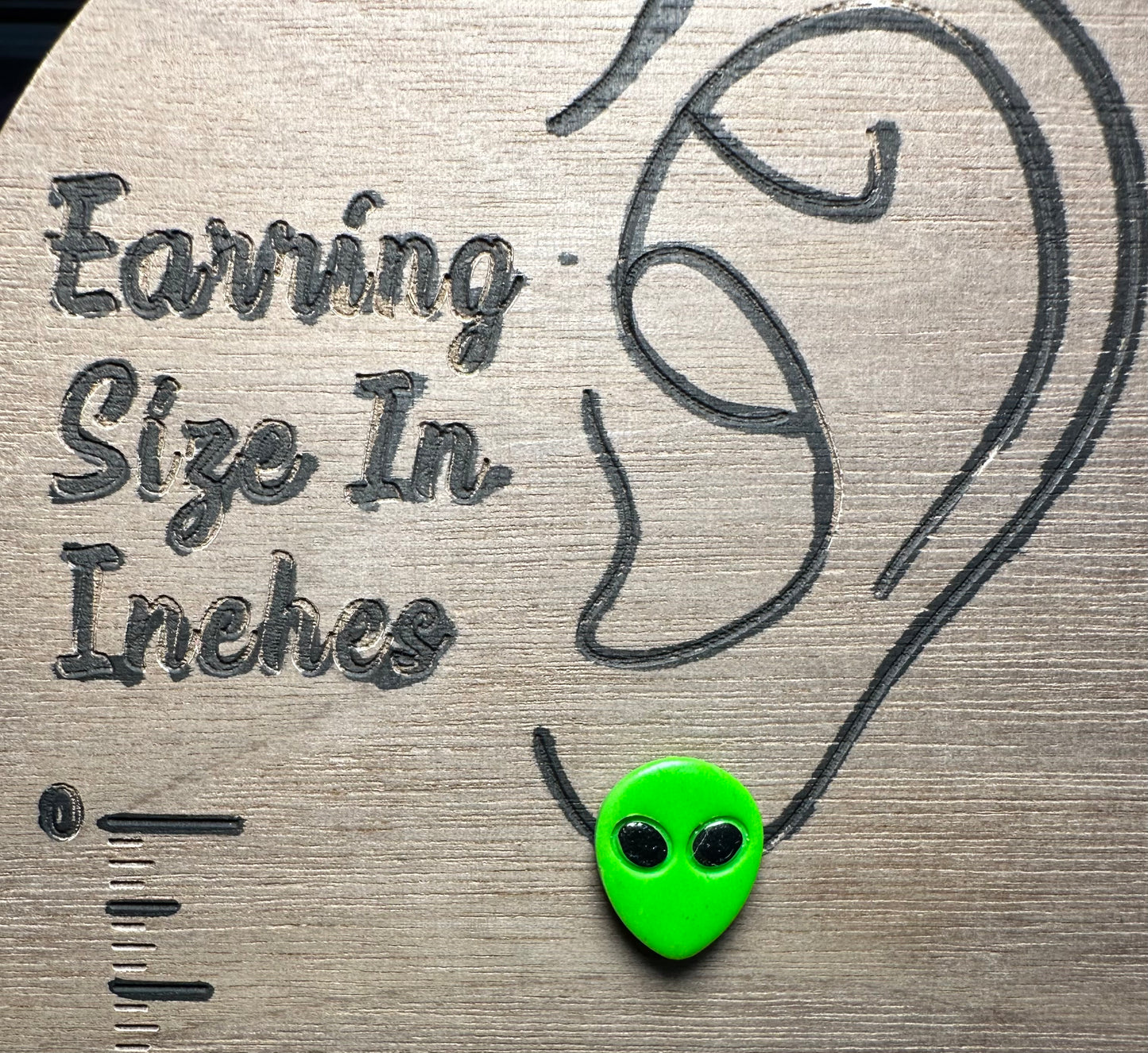 Alien Stud Earrings