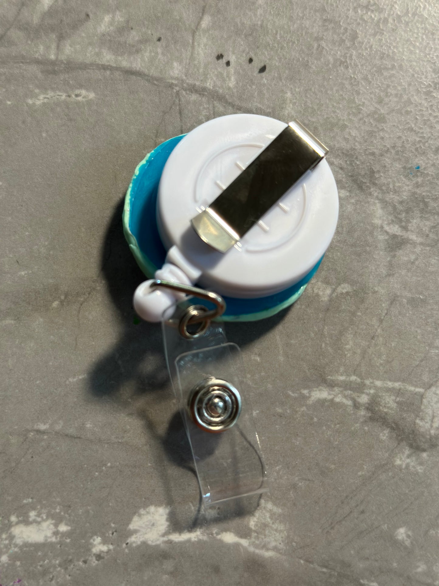 Fish Bowl Badge Reel - Beautiful Disaster