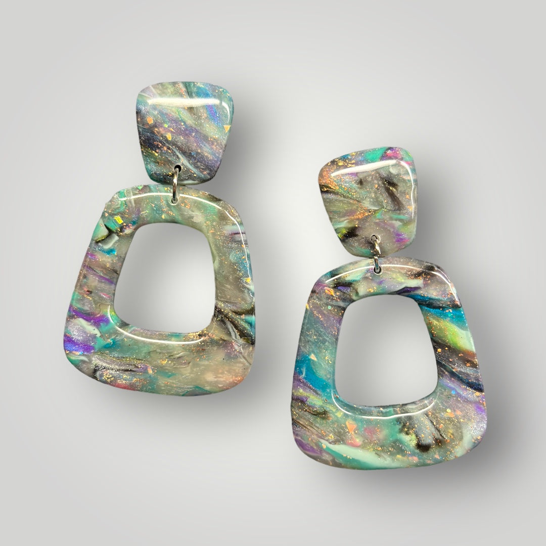 Unicorn Opal Studs - Beautiful Disaster