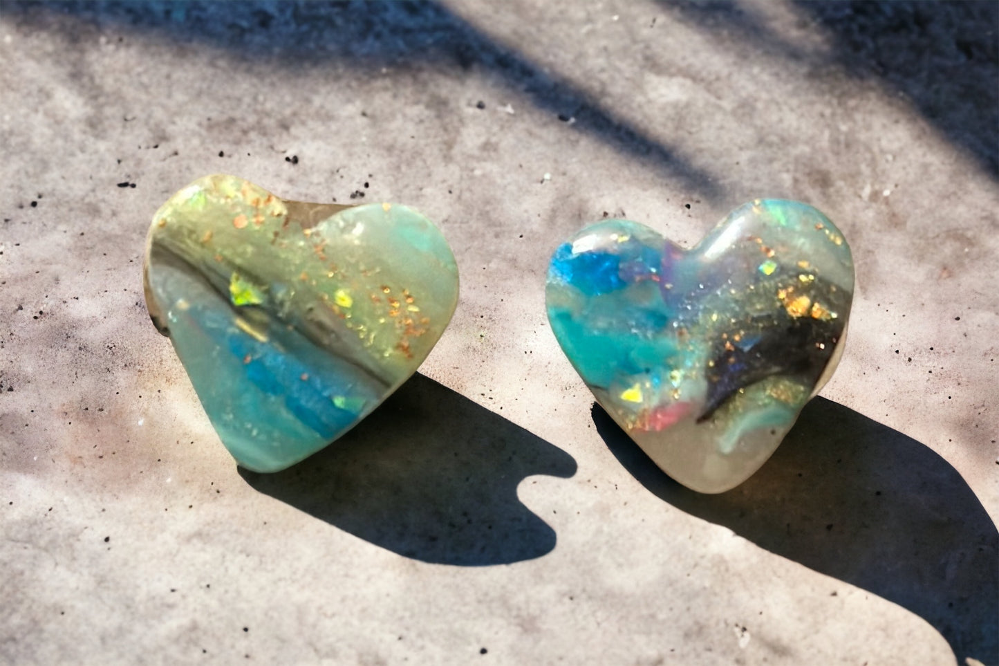 Heart Studs - Beautiful Disaster