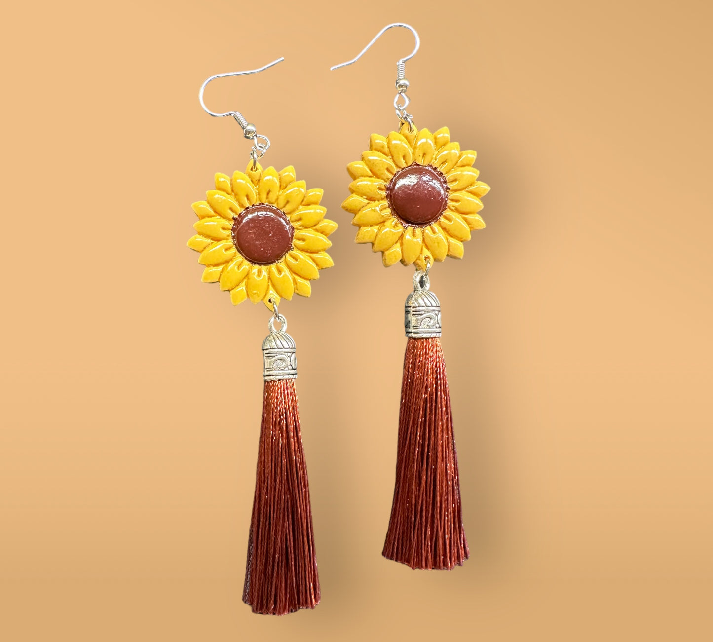 Sunflower Earrings - Beautiful Disaster