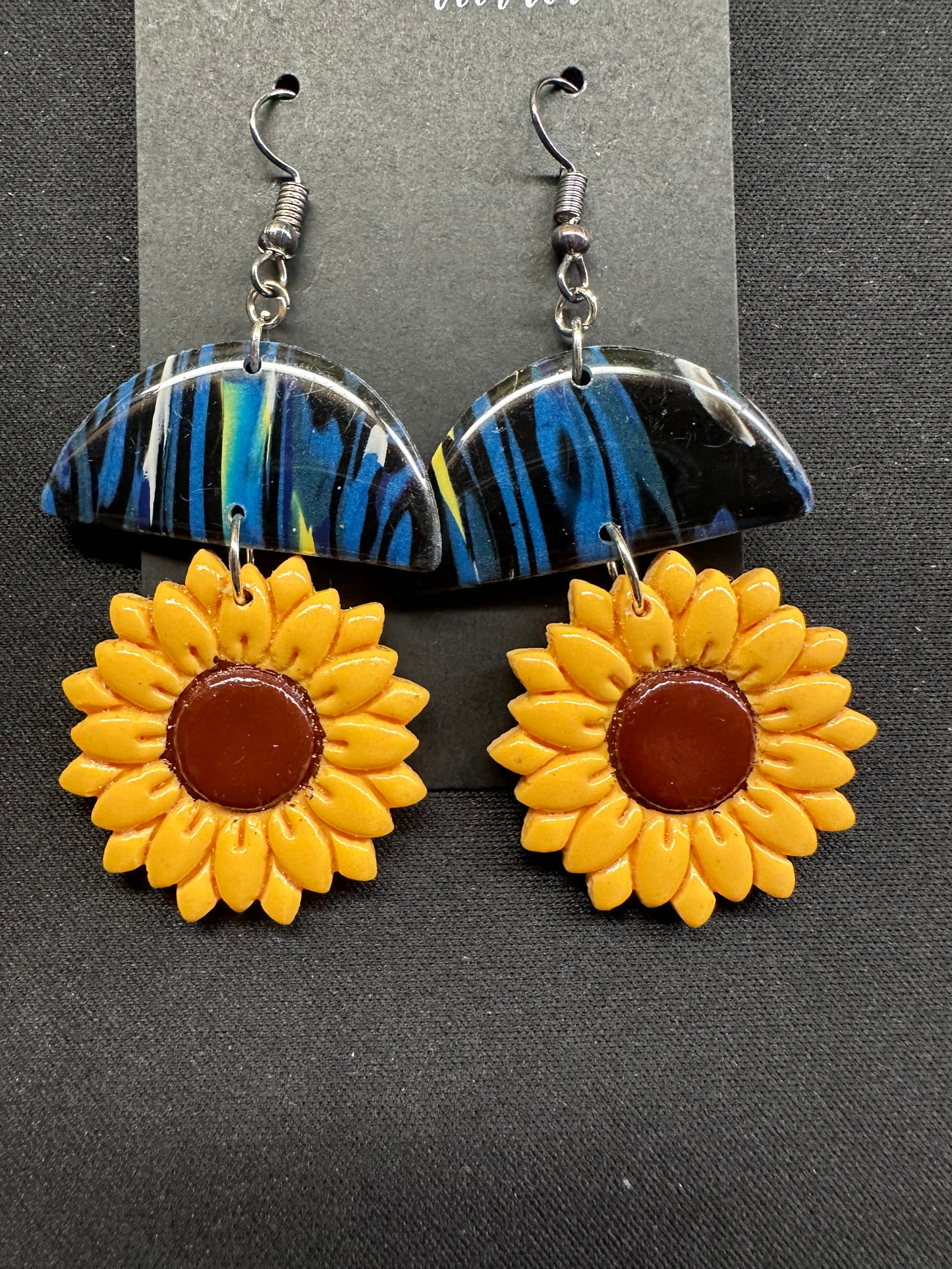 Sunflower Earrings - Beautiful Disaster