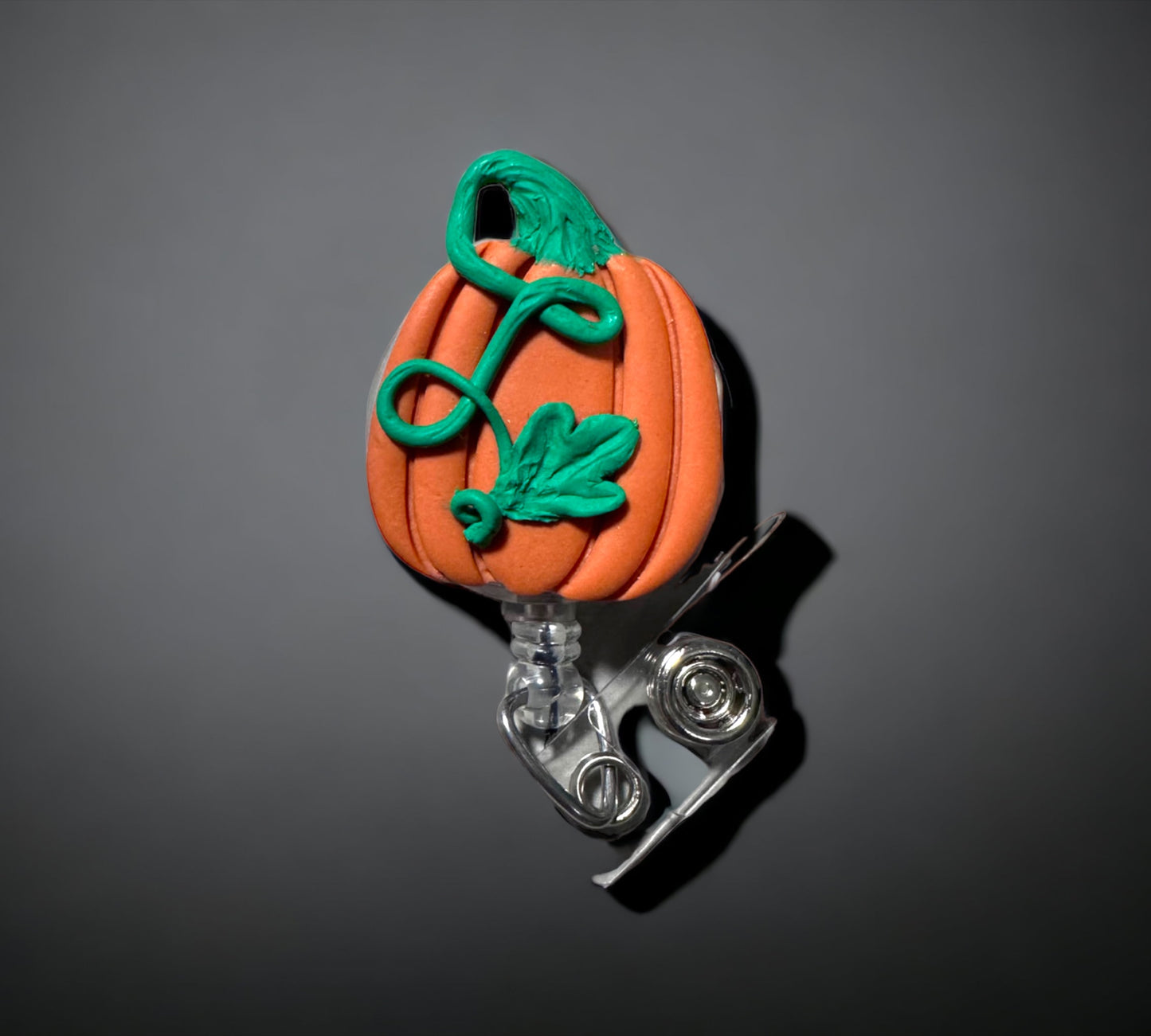 Pumpkin Badge Reel - Beautiful Disaster