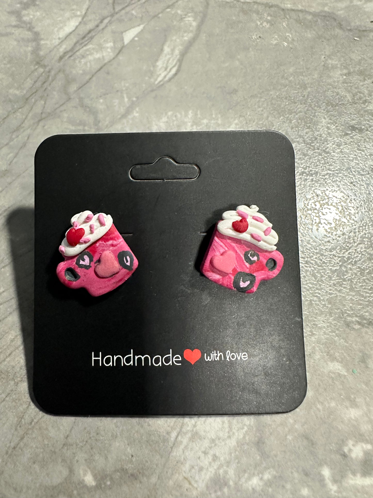 Coffee Love Stud Earrings