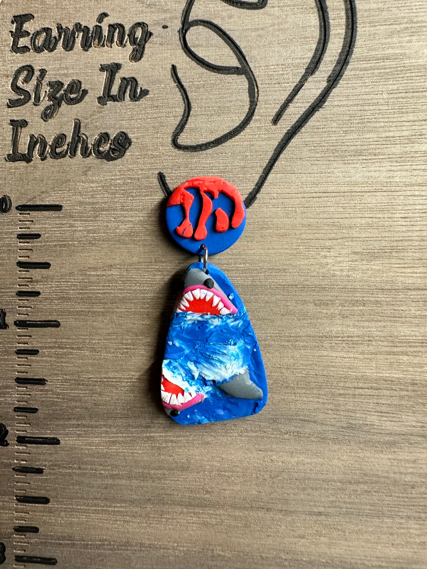 Shark Attack Studs