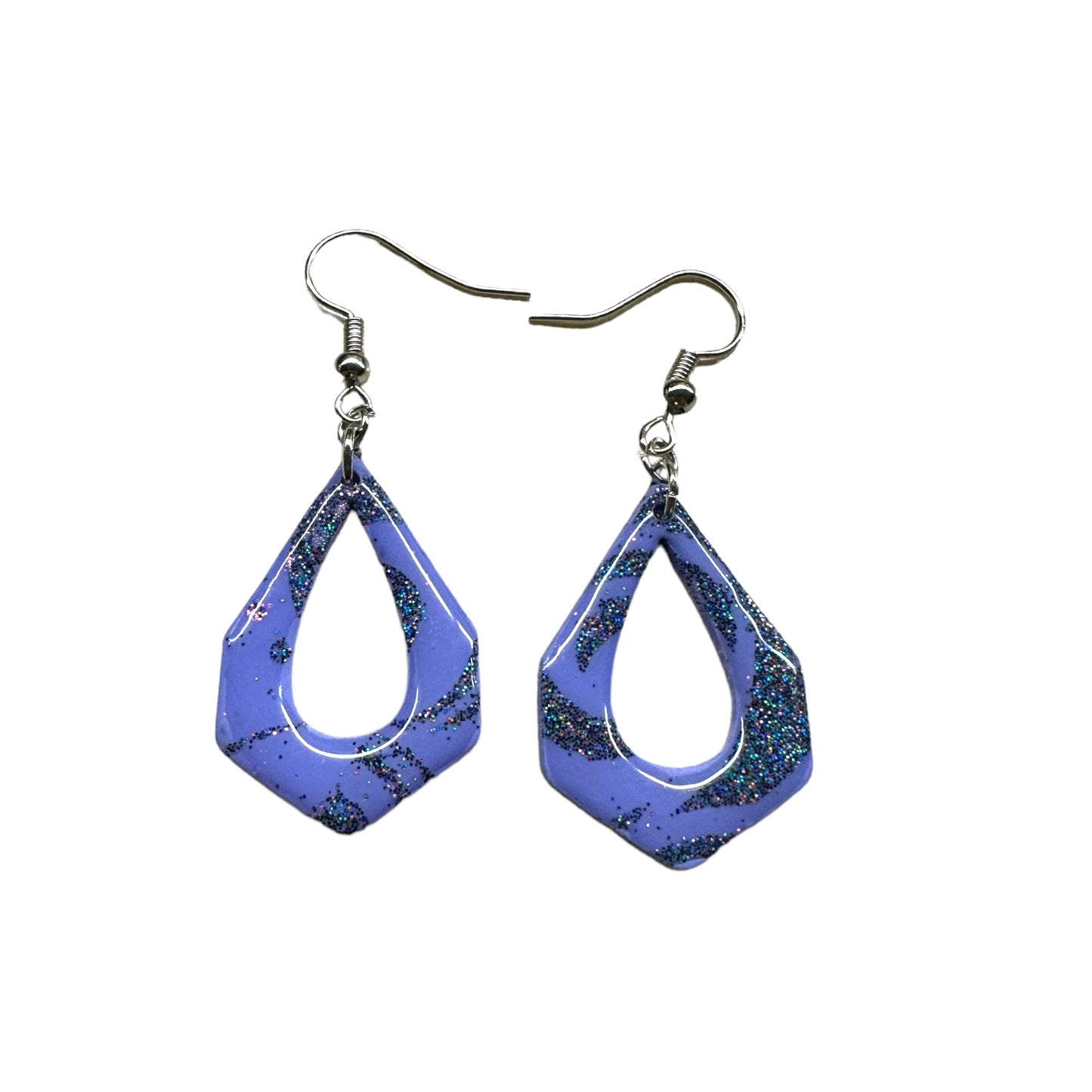 Purple Earrings - Beautiful Disaster