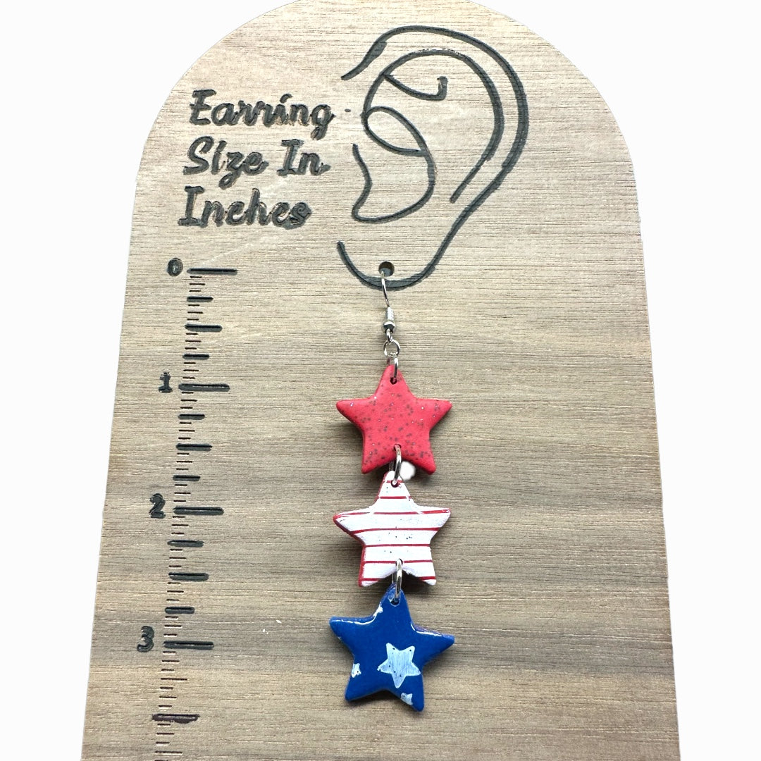 Red, White, and Blue Stars