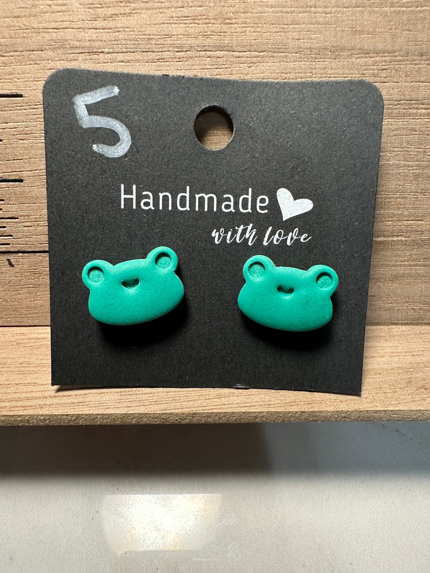 Frog Stud Earrings - Beautiful Disaster