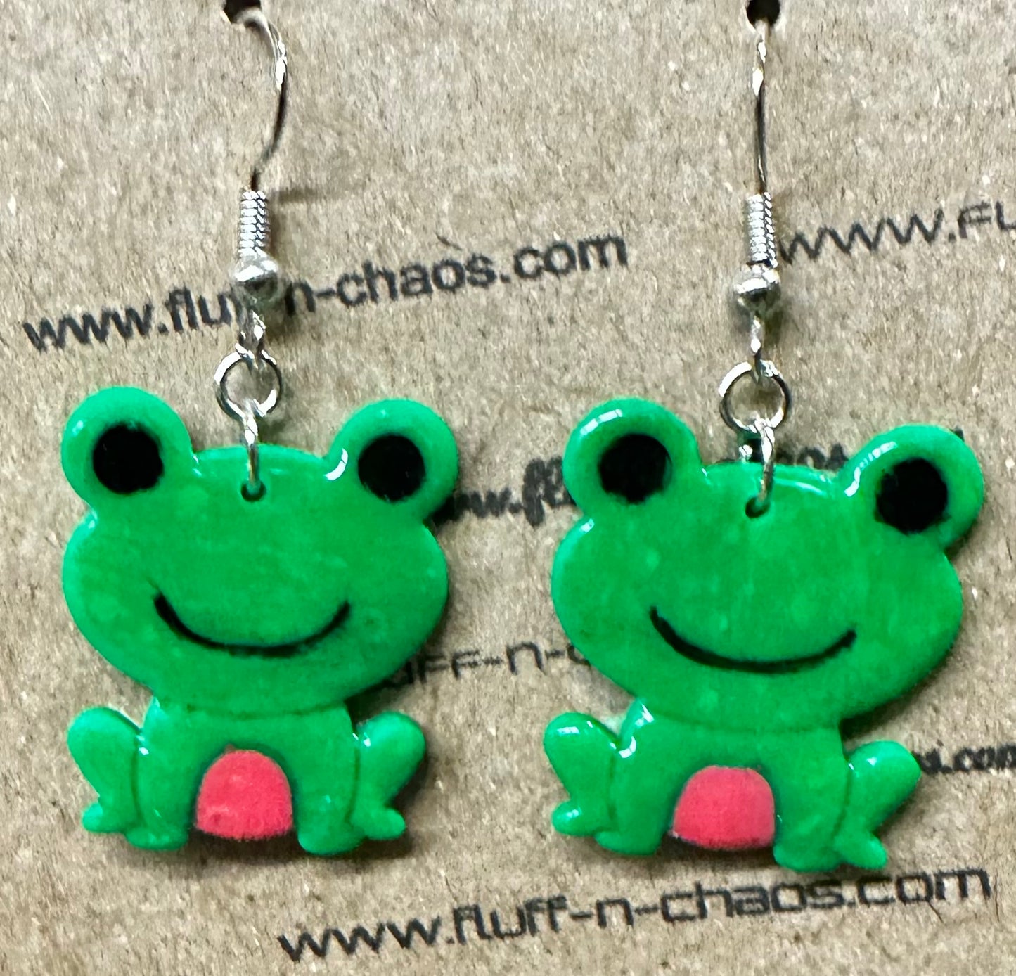 Frog Earrings - Beautiful Disaster