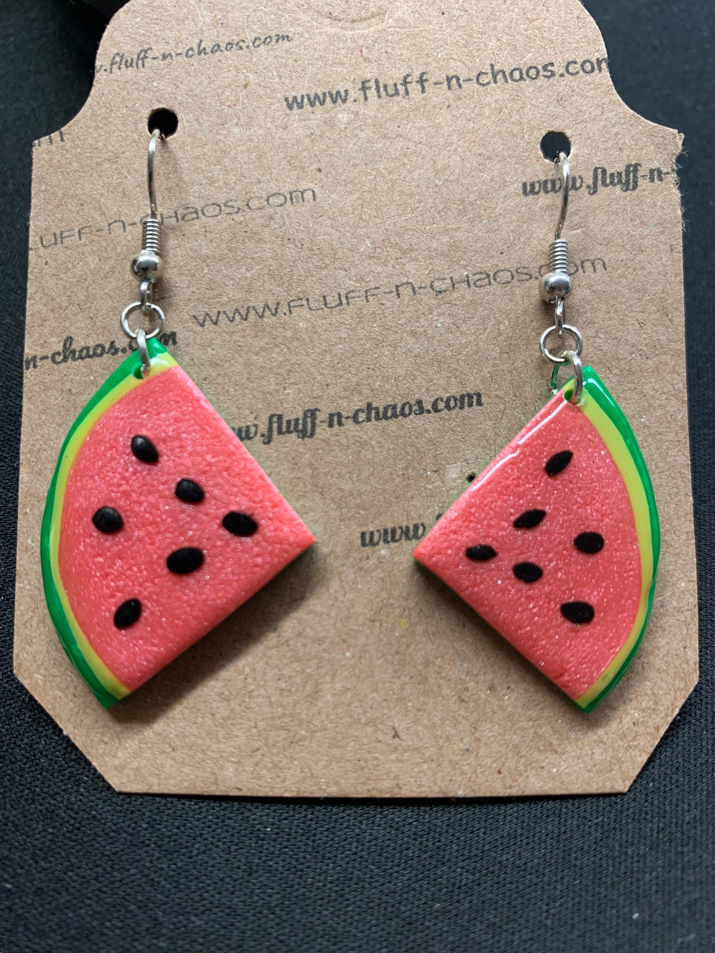 Watermelon Earrings - Beautiful Disaster