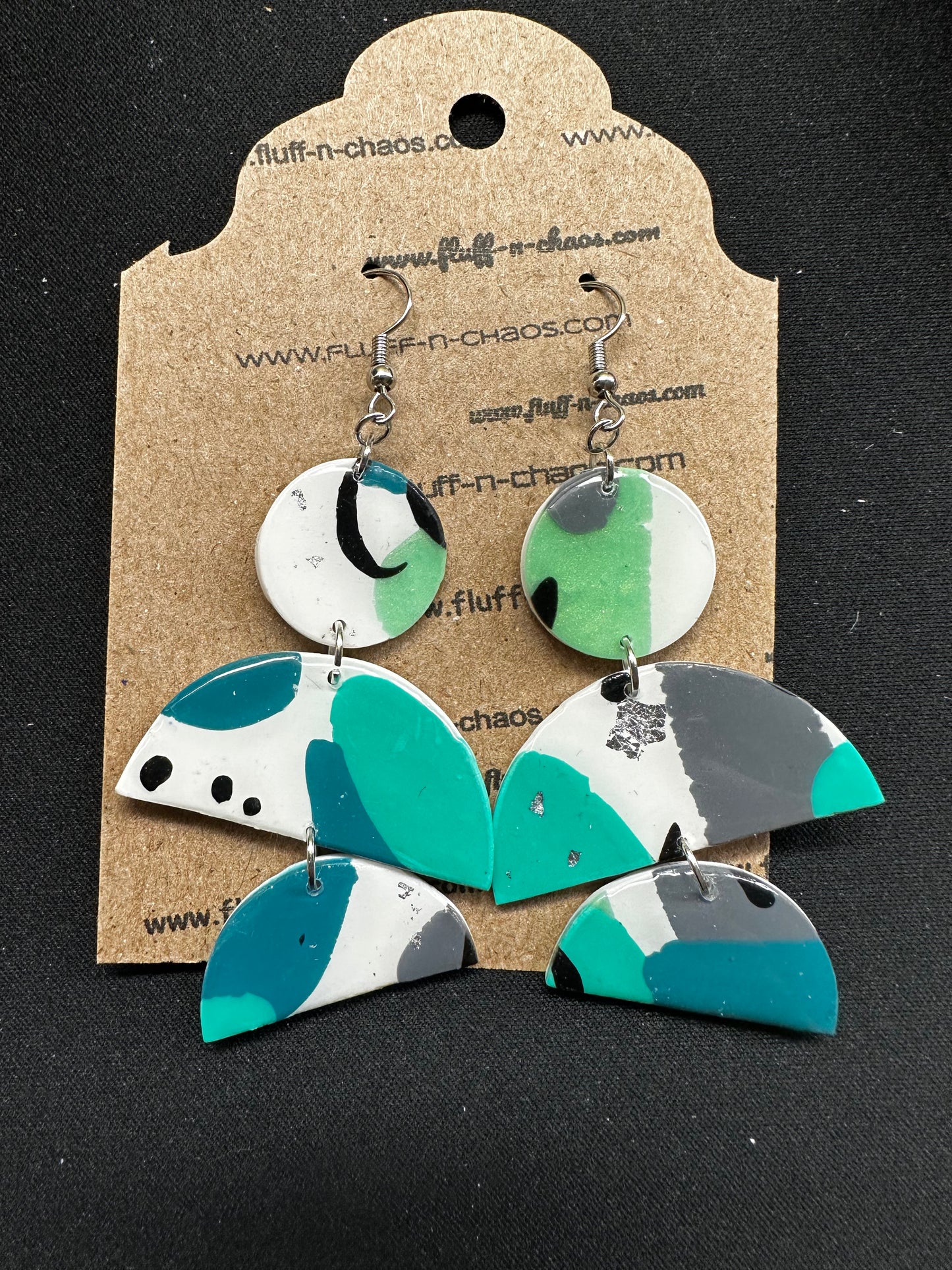 Abstract Earrings - Beautiful Disaster