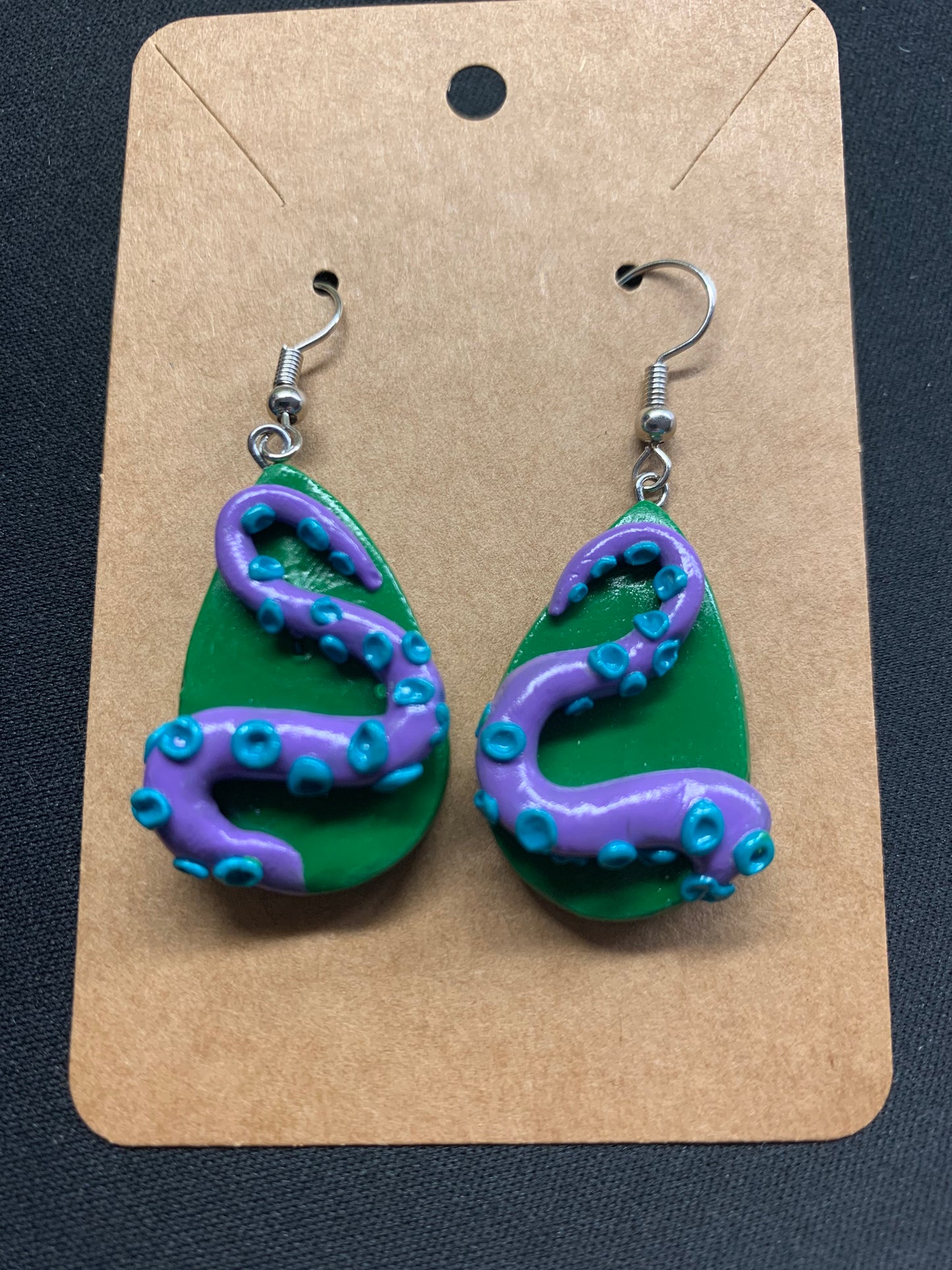 Kraken Tentacle Earrings - Beautiful Disaster
