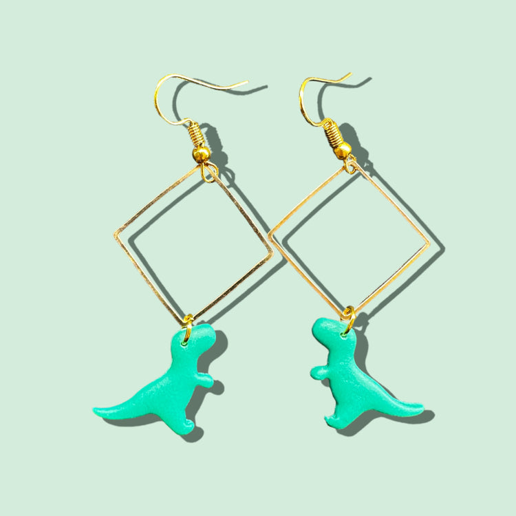 Dinosaur Earrings