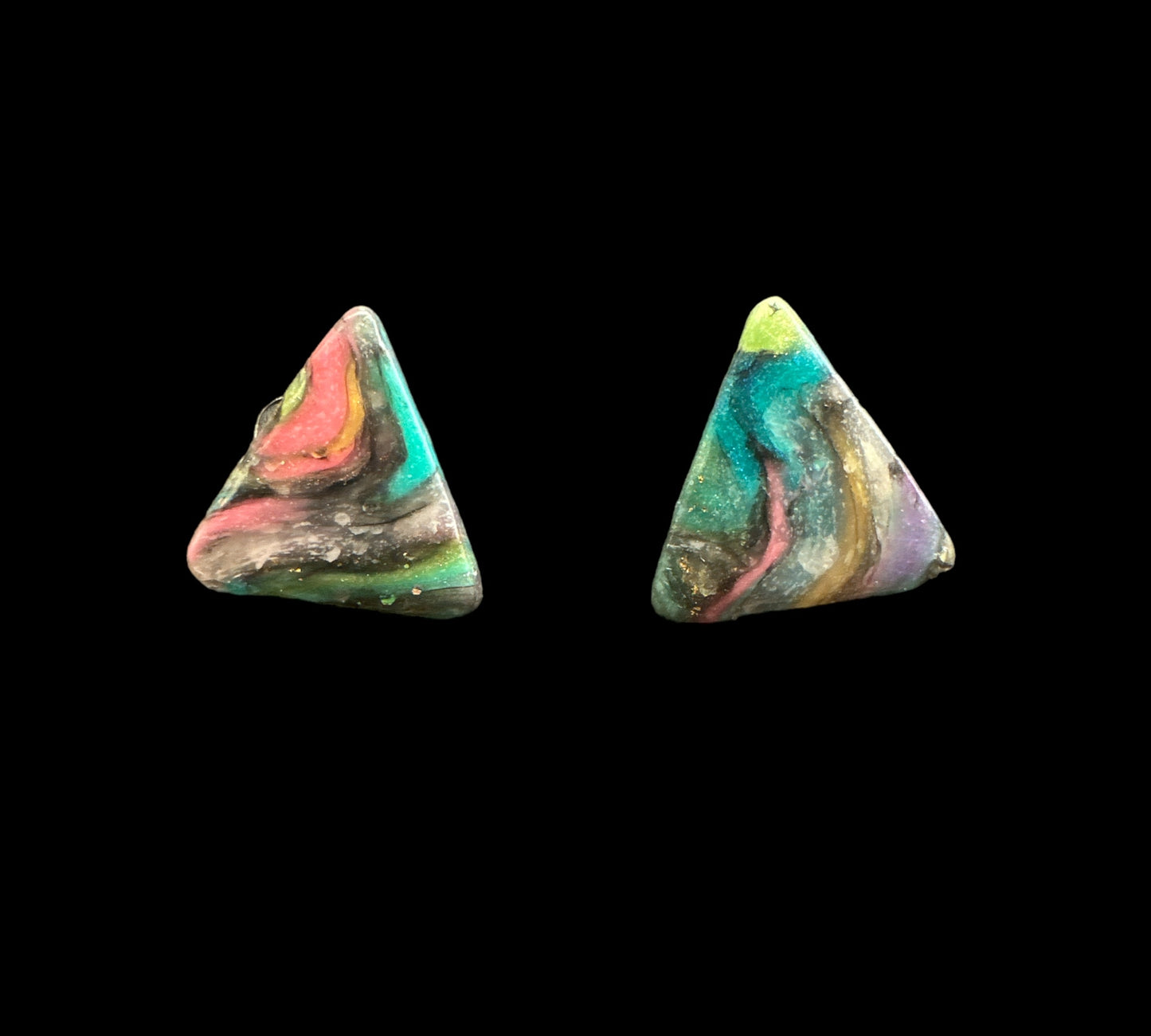 Triangle Stud Earrings