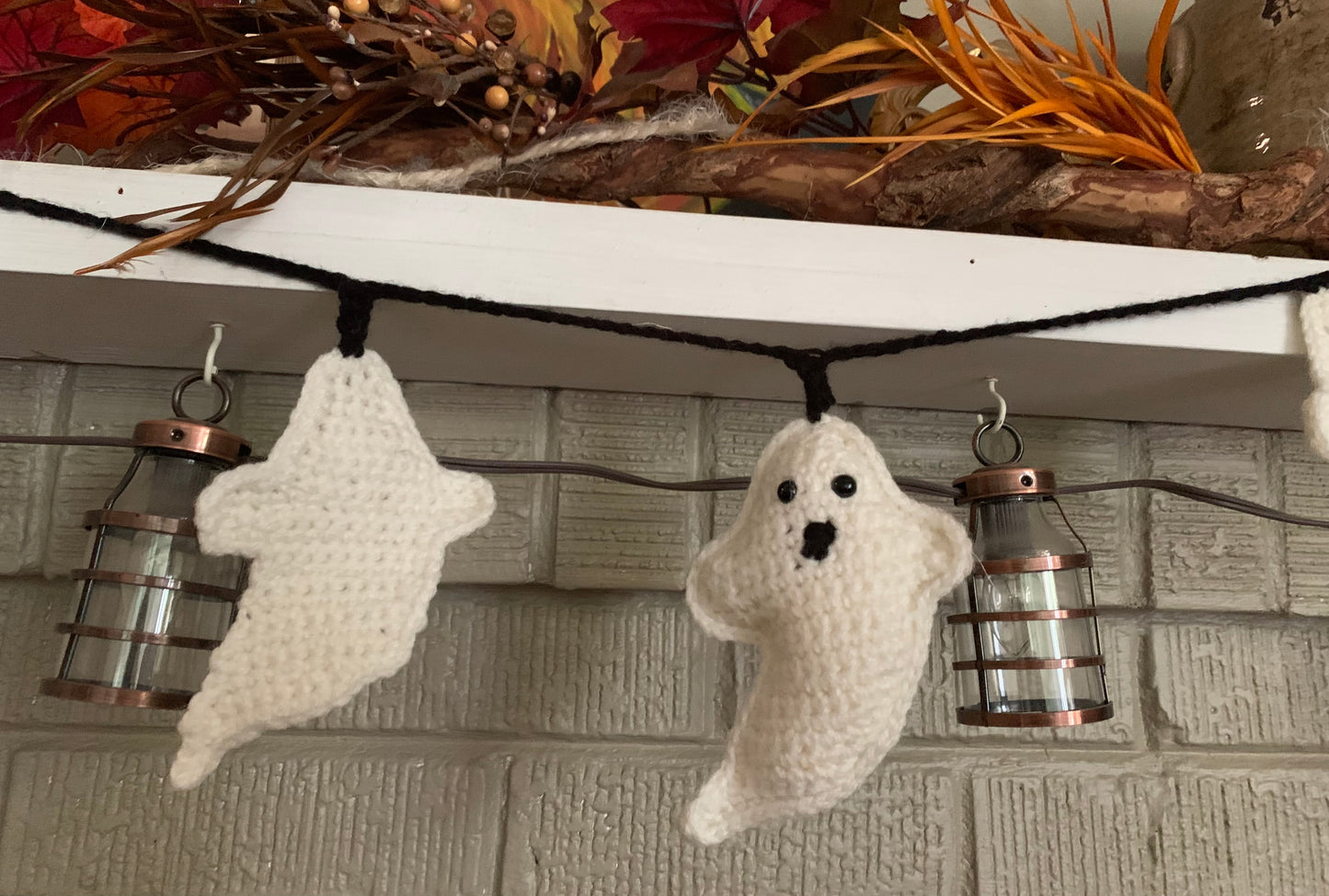 Ghost Garland Crochet Pattern