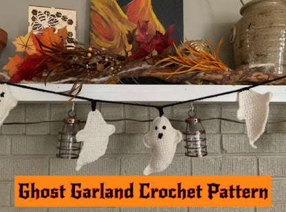 Ghost Garland Crochet Pattern