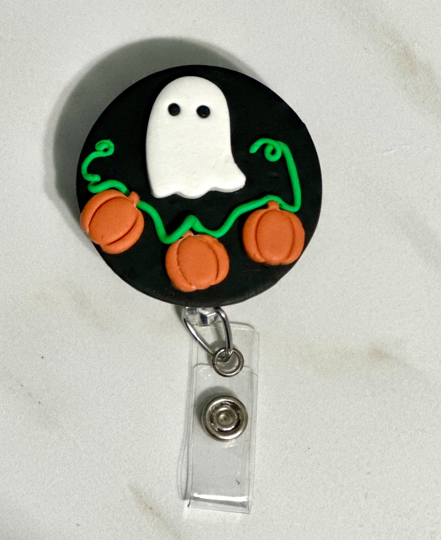 Ghost in the Pumpkin Patch Badge Reel