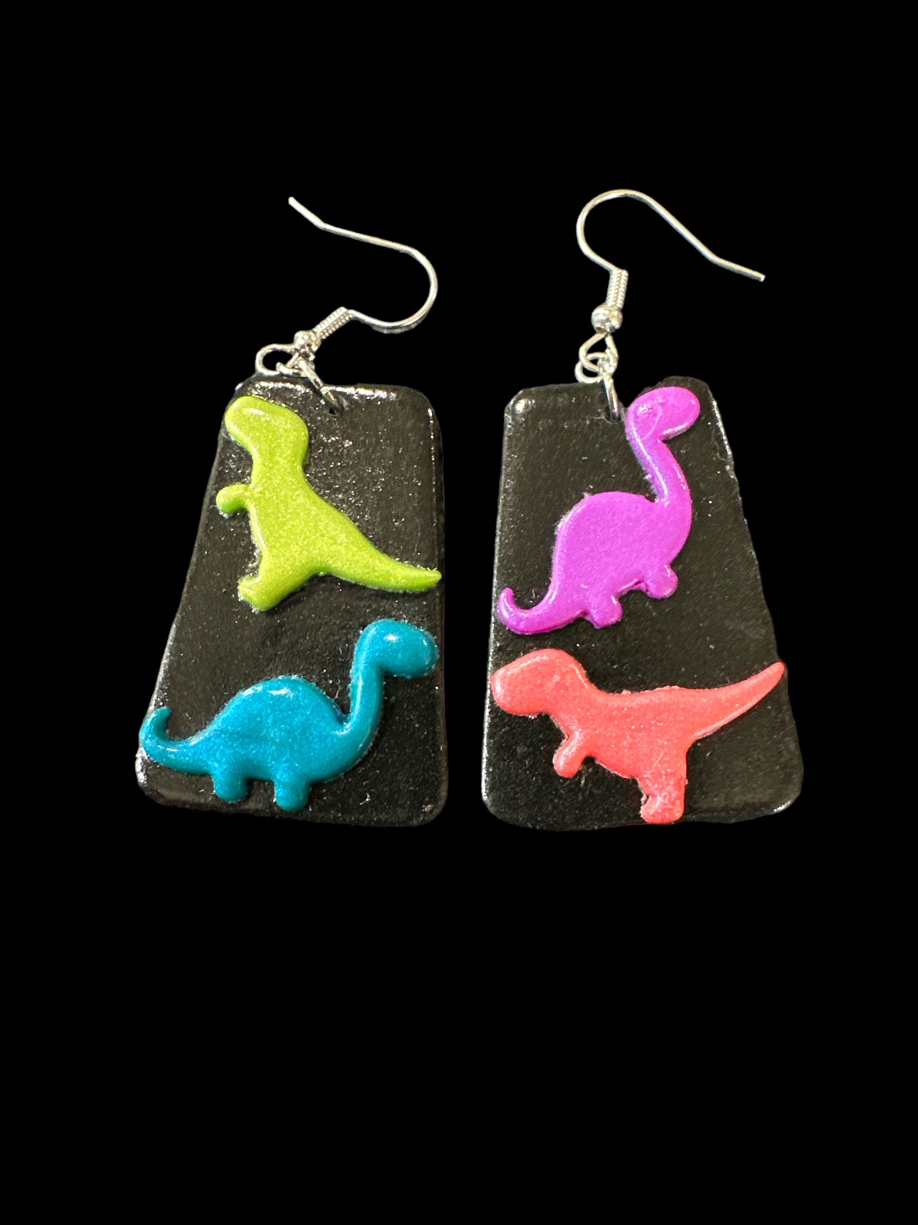 Dinosaur earrings - Beautiful Disaster 