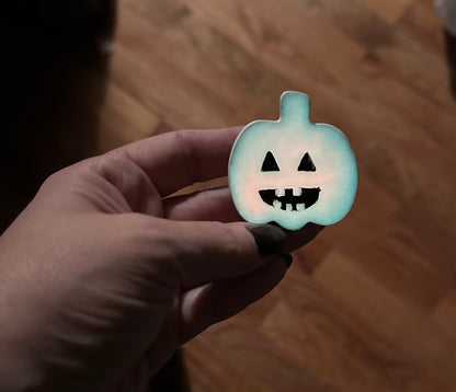 Jack-O-Lantern Badge Reel