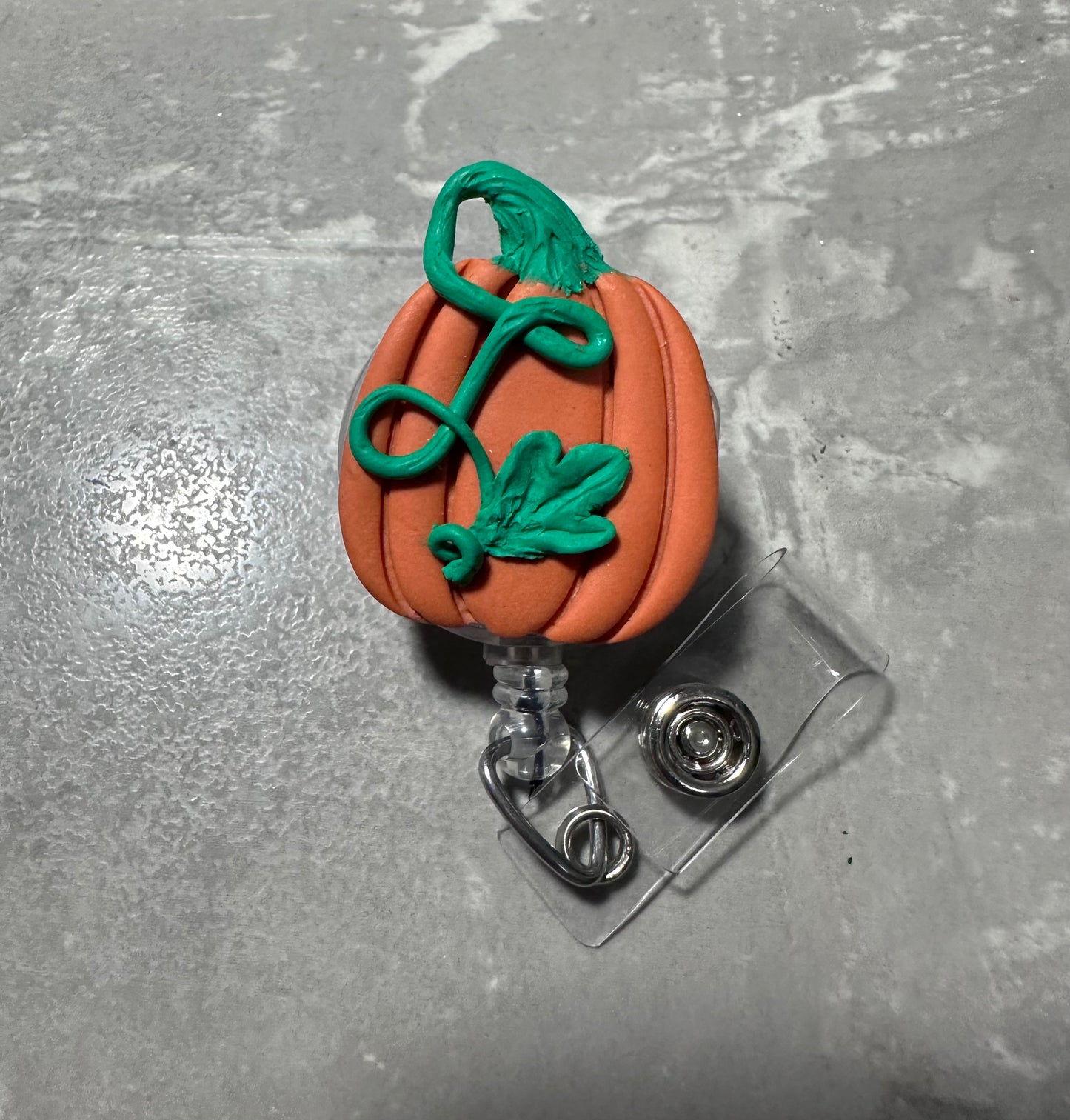 Pumpkin Badge Reel - Beautiful Disaster 