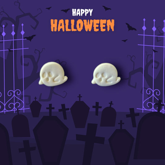 Glow in the Dark Ghost Studs - Beautiful Disaster 