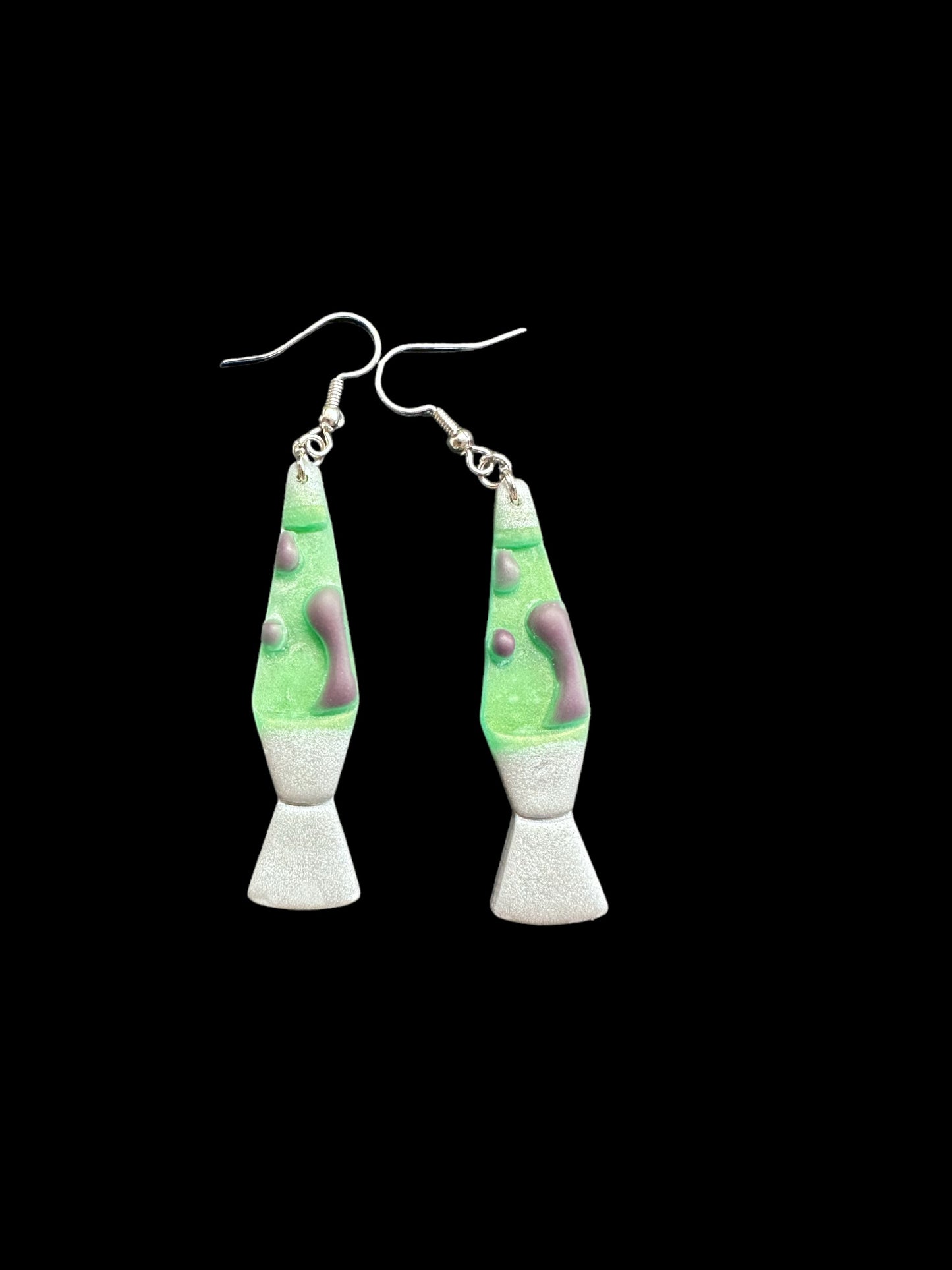 Lava Lamp Earrings - Beautiful Disaster 