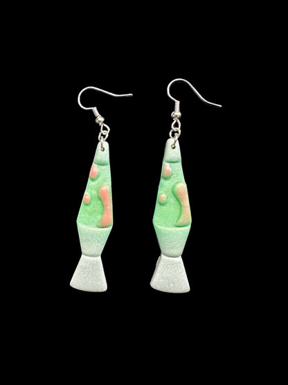 Lava Lamp Earrings - Beautiful Disaster 