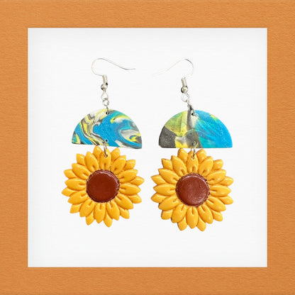 Sunflower Earrings