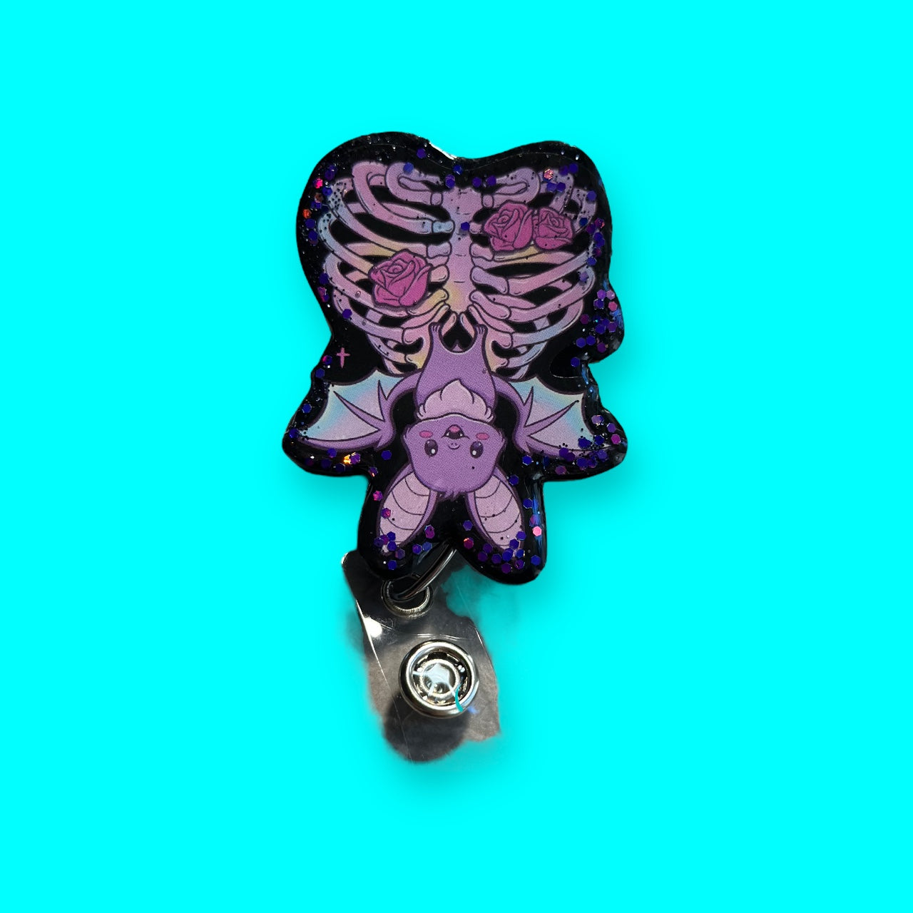 Bats and Bones Badge Reel