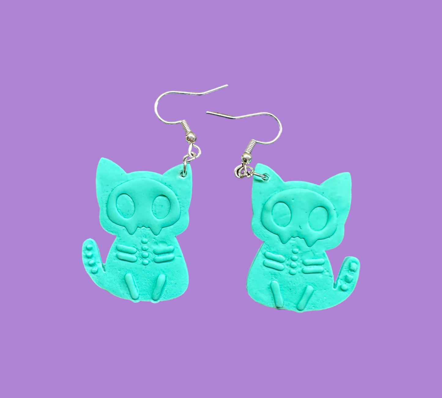 Skellie Kitty Earrings