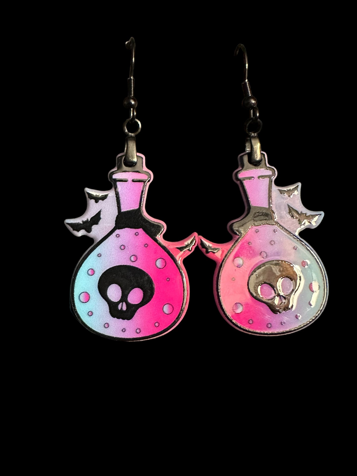 Poison Bottle Earrings