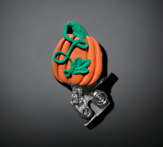 Pumpkin Badge Reel - Beautiful Disaster 