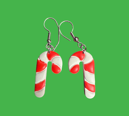 Candy Cane Earrings