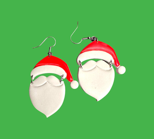 Santa Earrings