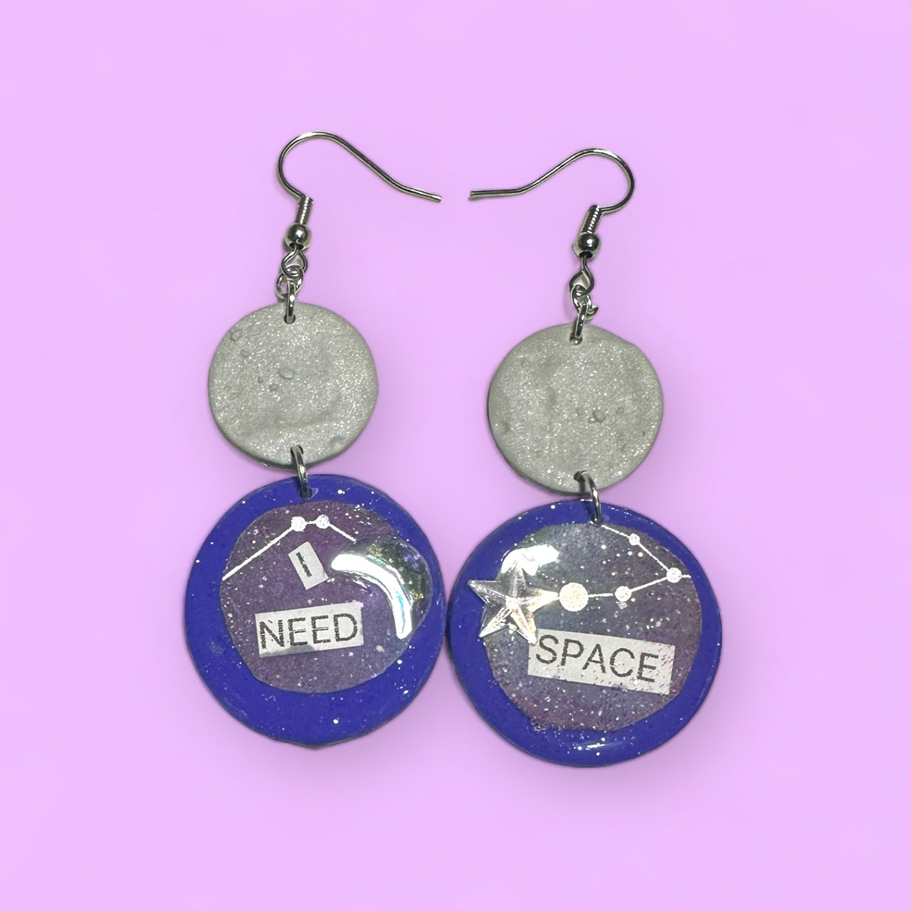 I Need Space Earrings - Beautiful Disaster 