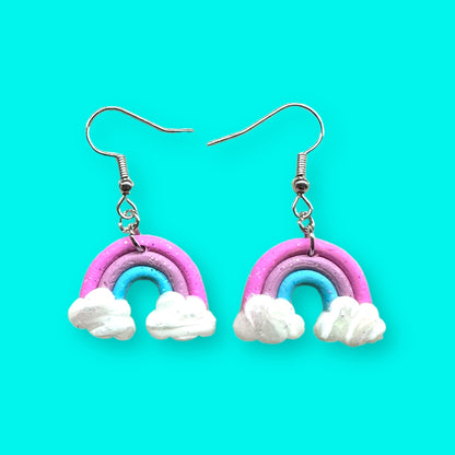 Small Rainbow Earrings 3 color