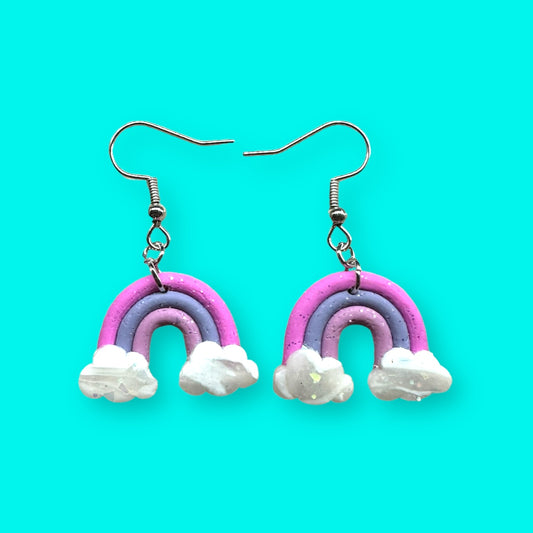 Small Rainbow Earrings 3 color