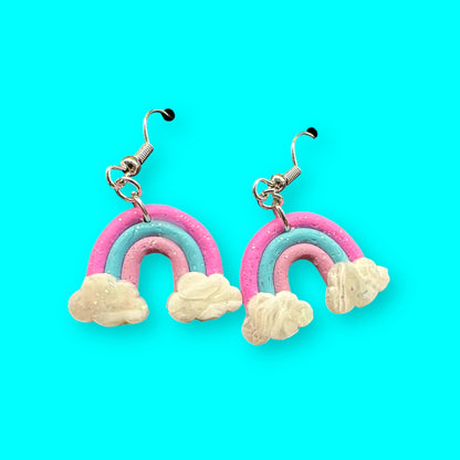 Small Rainbow Earrings 3 color