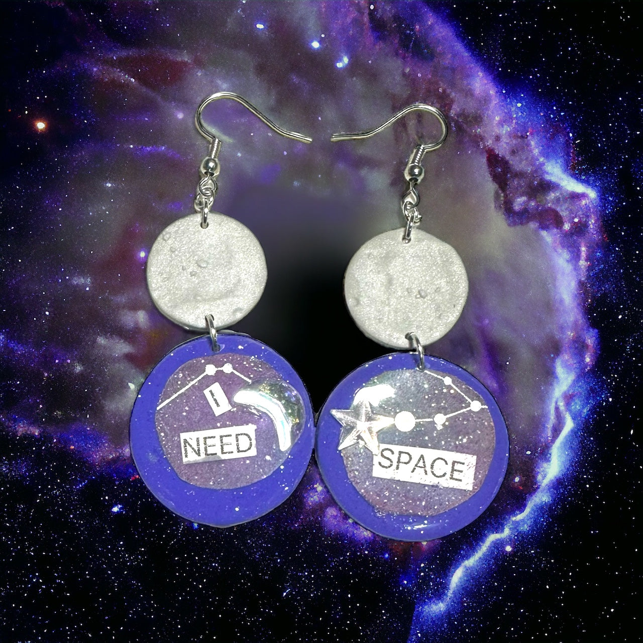 I Need Space Earrings - Beautiful Disaster 