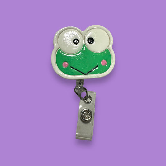 Frog Badge Reel