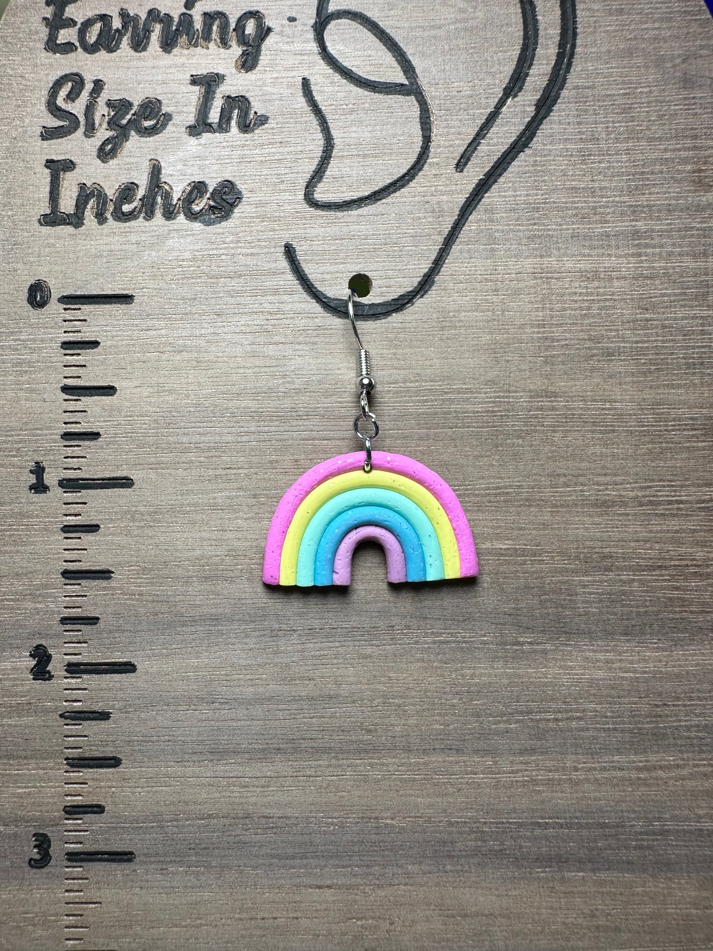 Small Rainbow Earrings 5 color