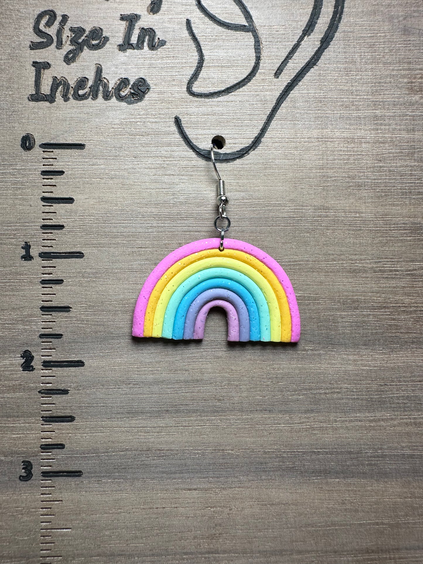 Medium Rainbow Earrings 7 color