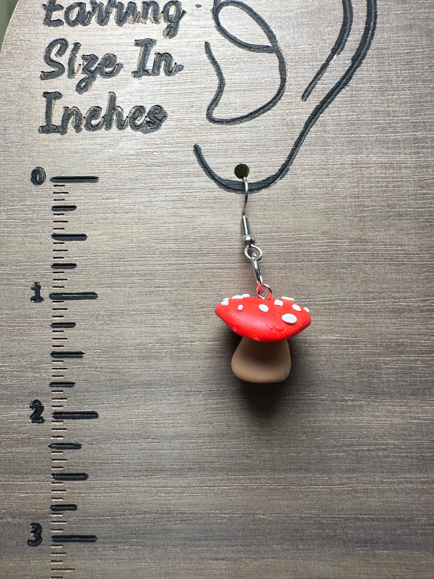 Toad Stool earrings