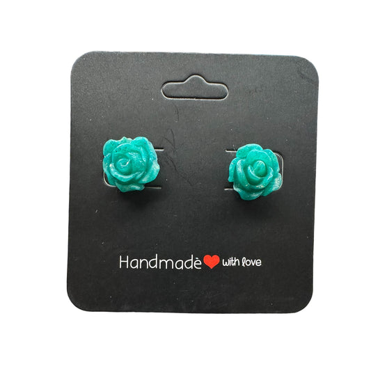 Rose Stud Earrings