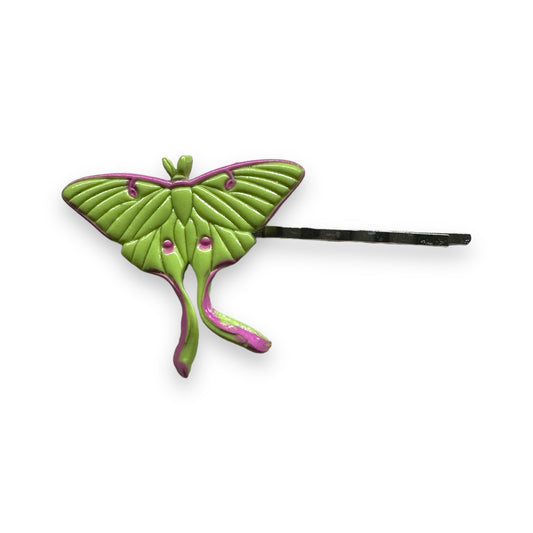 Lunar Moth Hairpin