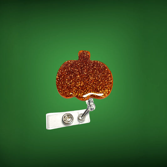 Pumpkin Badge Reel