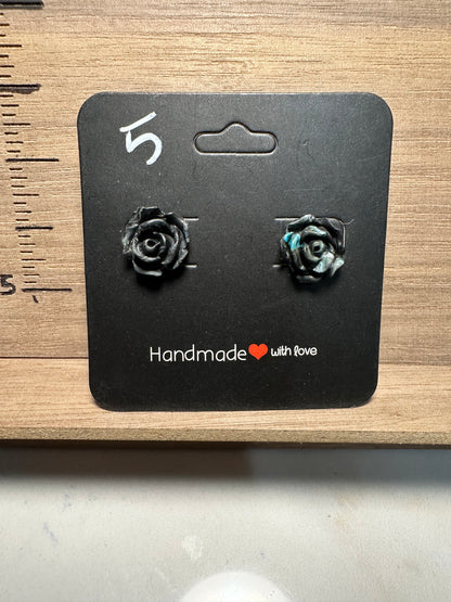 Rose Stud Earrings